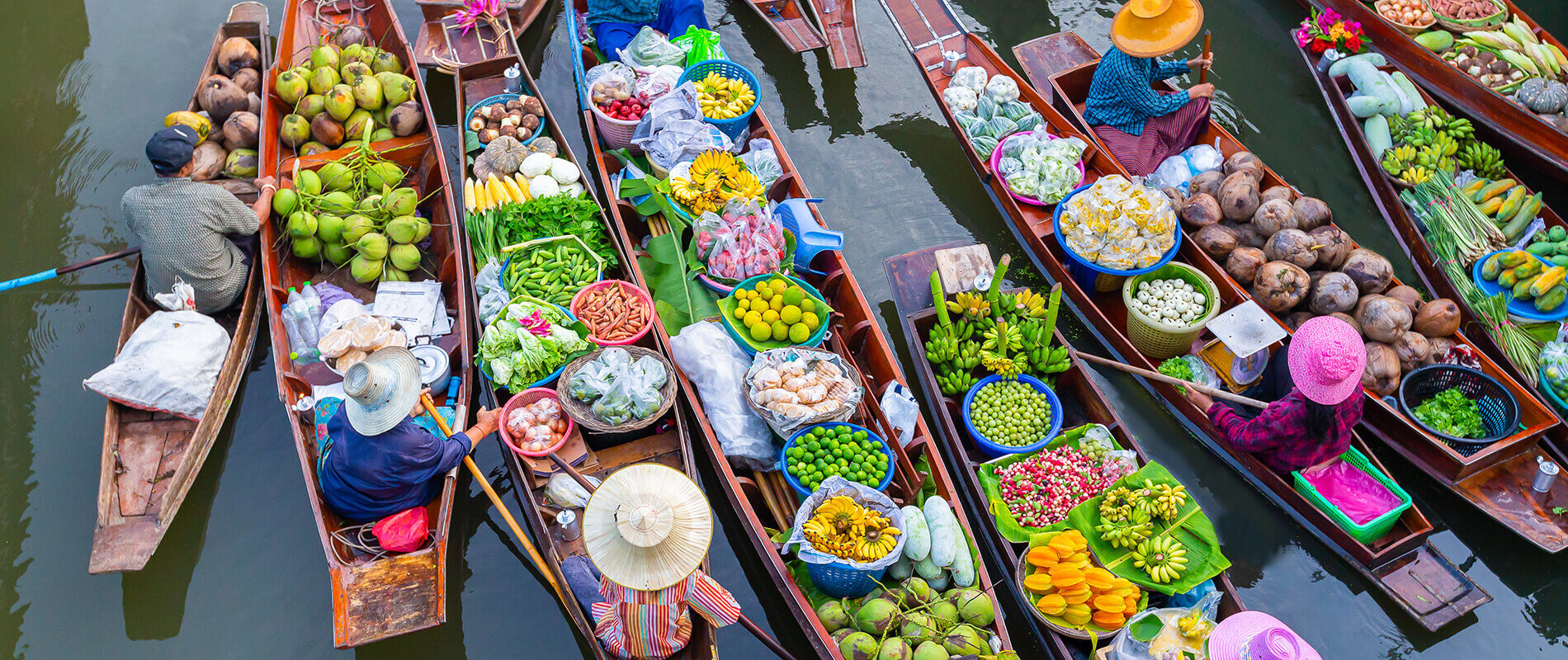 Damnoen Saduak Floating Market